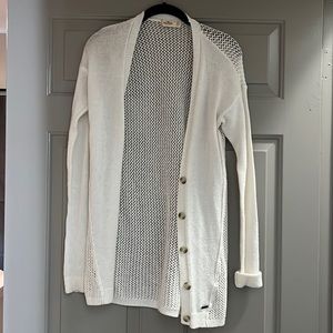 hollis yet size XS off white cardigan
